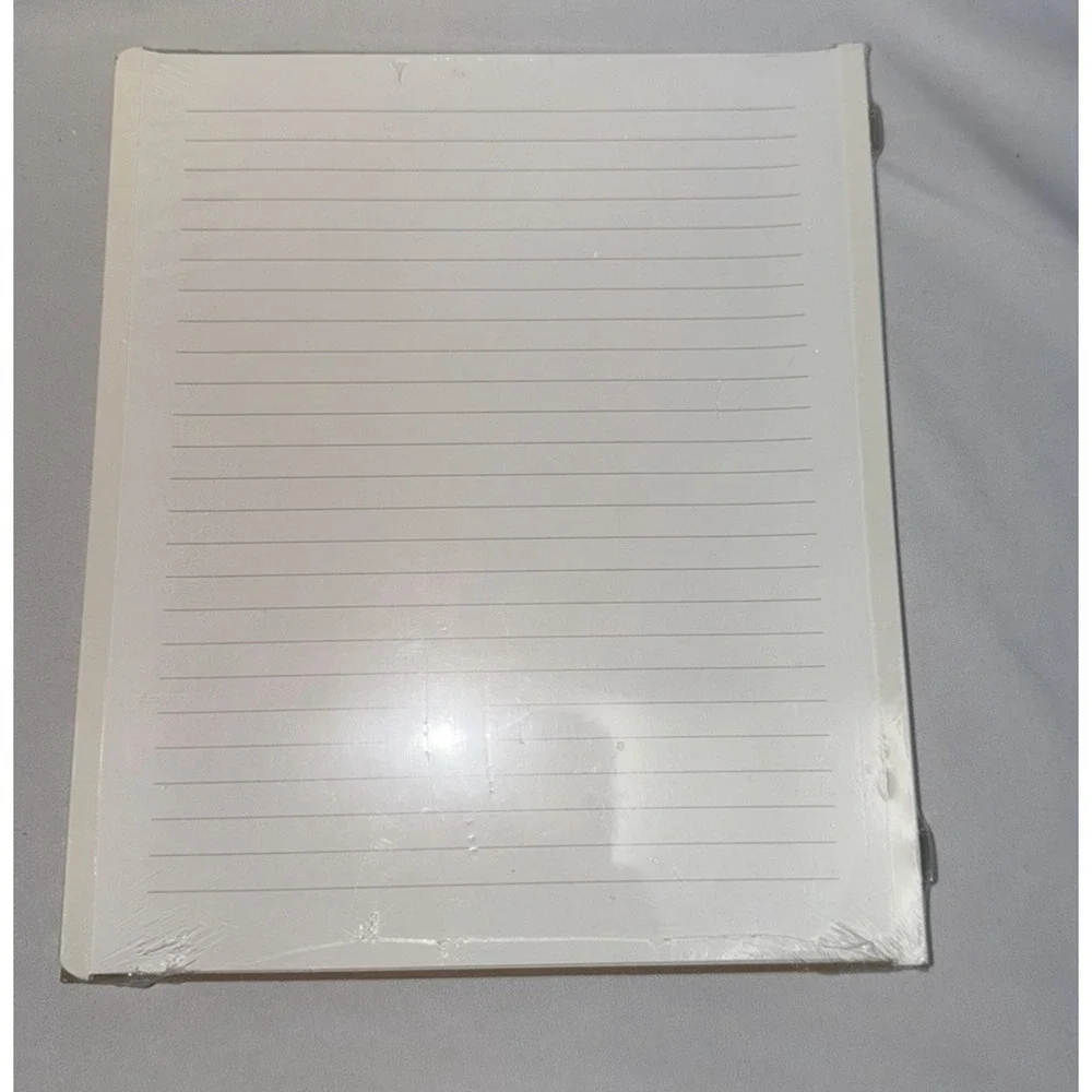 New Creative Memories 8x10 Single Side Ruled Scrapbook pages 5 sheets 10 pages